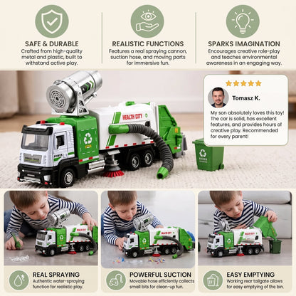 Metal Street Sweeper Toy