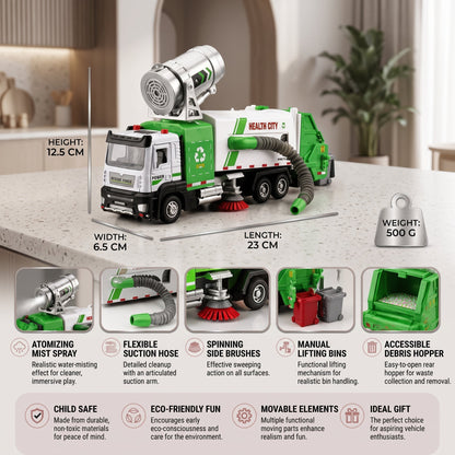 Metal Street Sweeper Toy