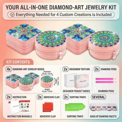 DIY Diamond Art Jewellery Box Kit