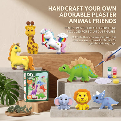 DIY Plaster Painting Kit for Kids