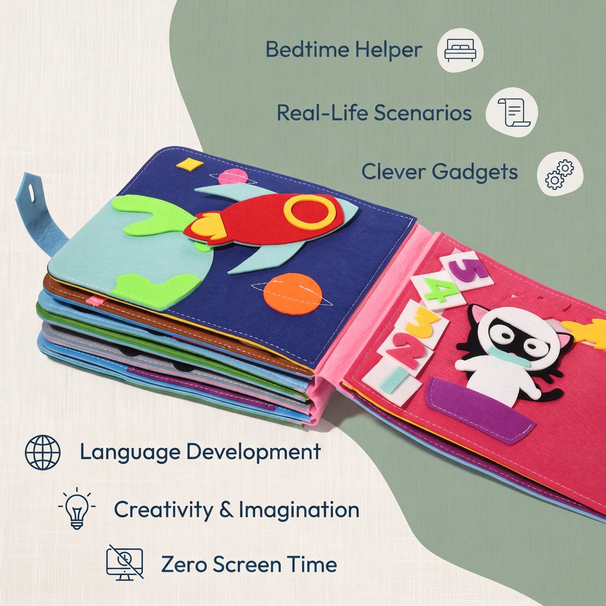 Montessori Busy Story Book