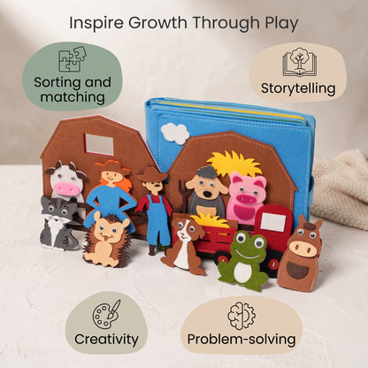 Montessori Farm Busy Book
