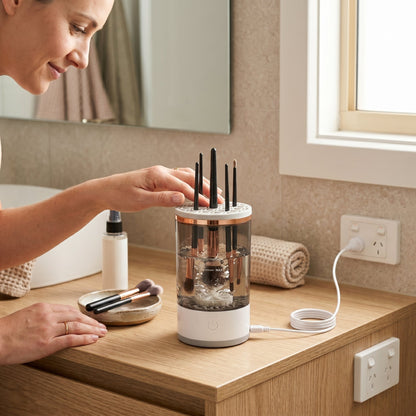 Electric Makeup Brush Cleaner