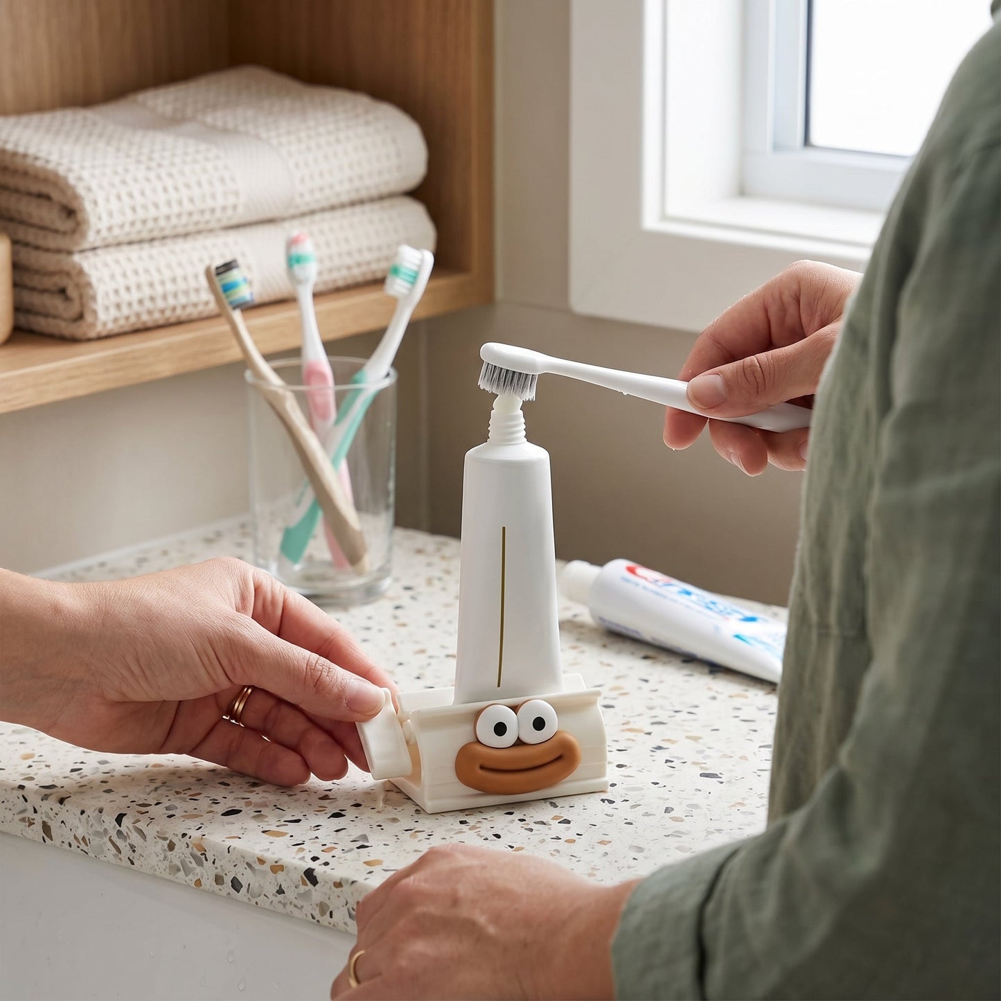 Kids Sausage Toothbrush Holder