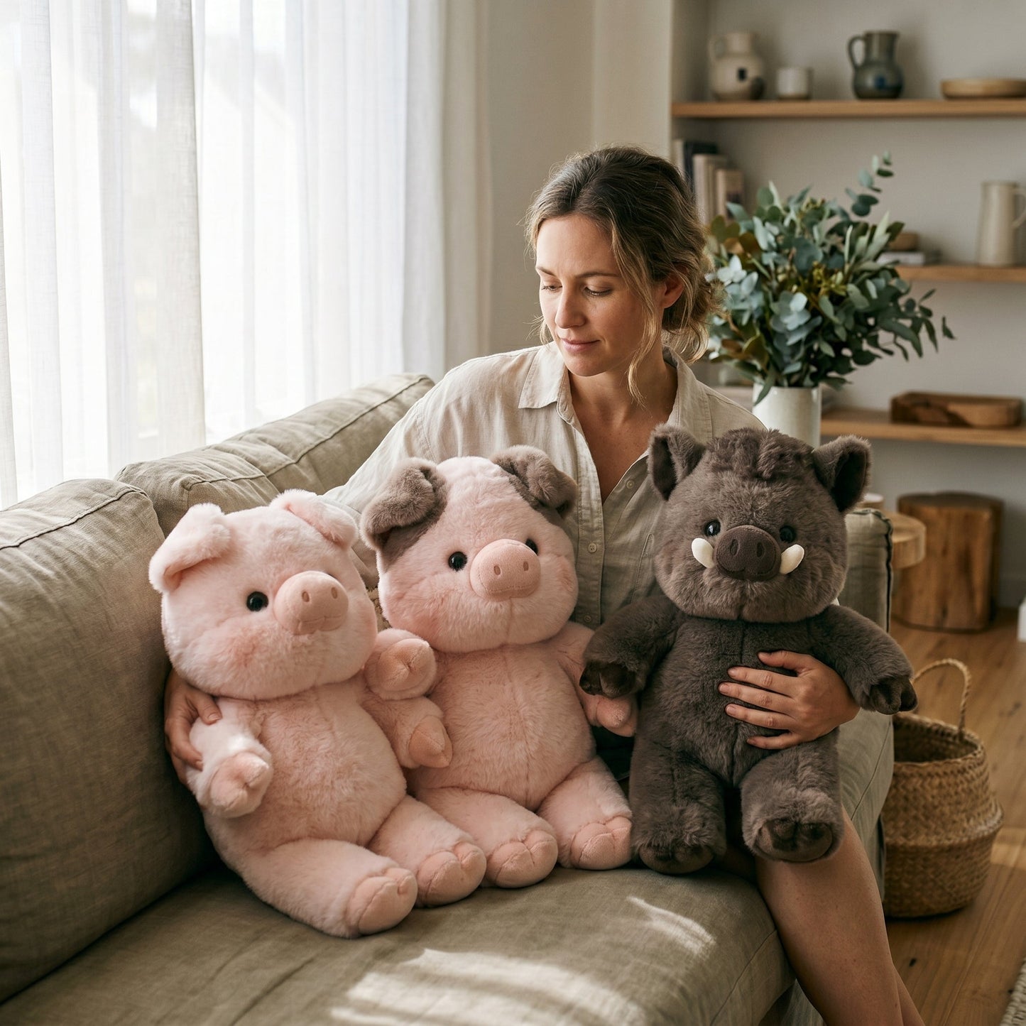 Running Plush Animals