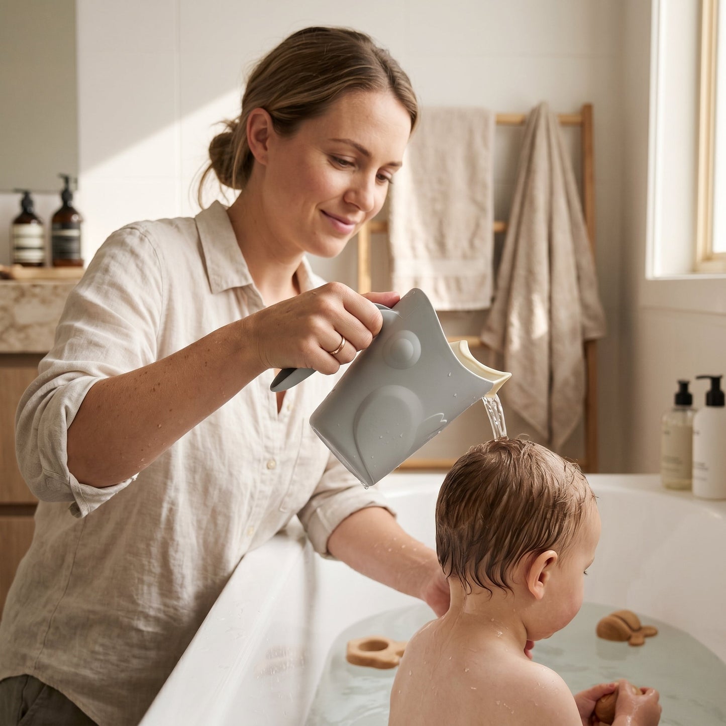 Baby Bath Rinse Cup