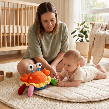 Musical Crawling Crab Toy