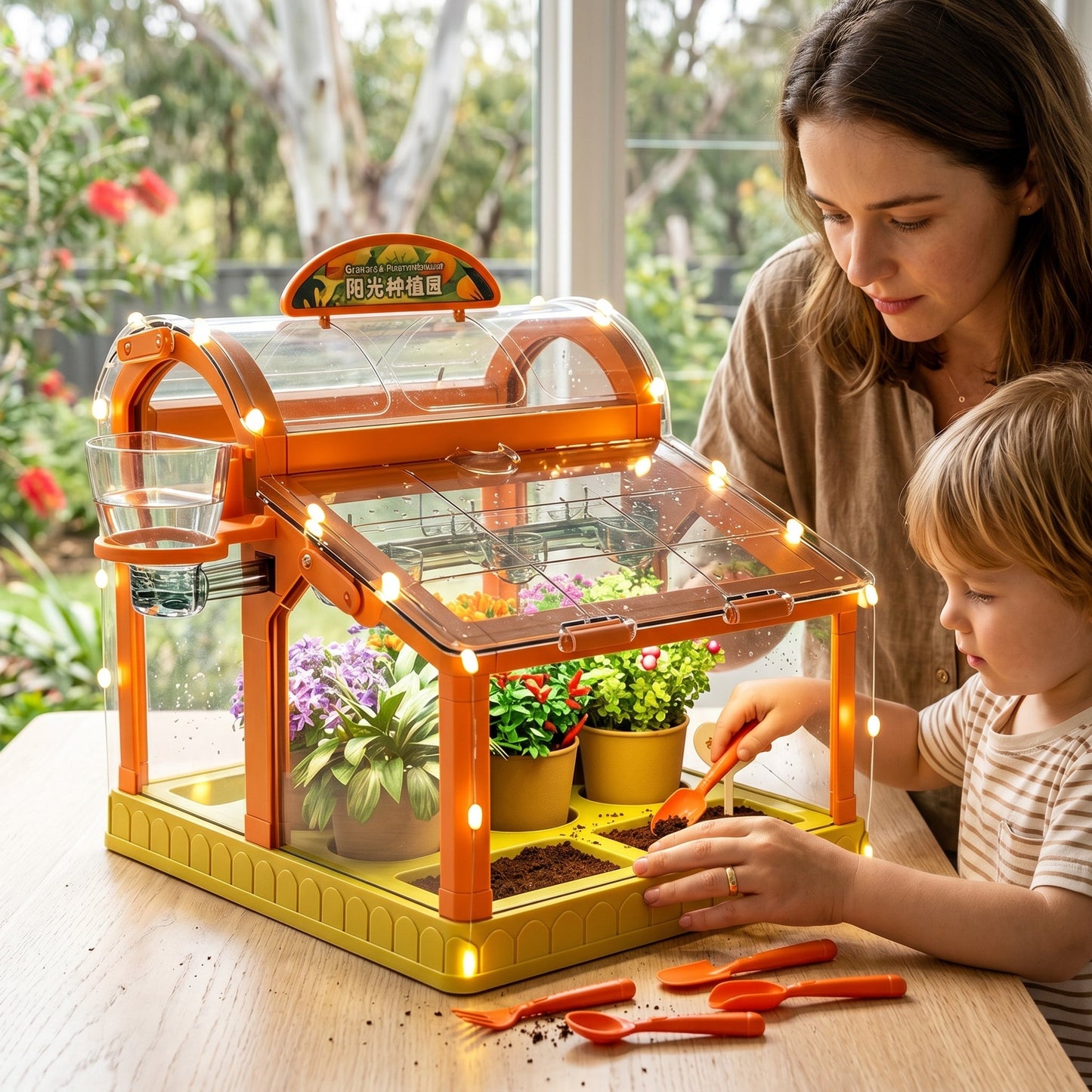 Kids Mini Greenhouse Kit