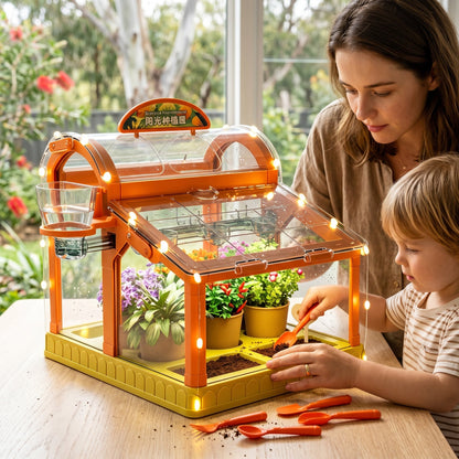 Kids Mini Greenhouse Kit