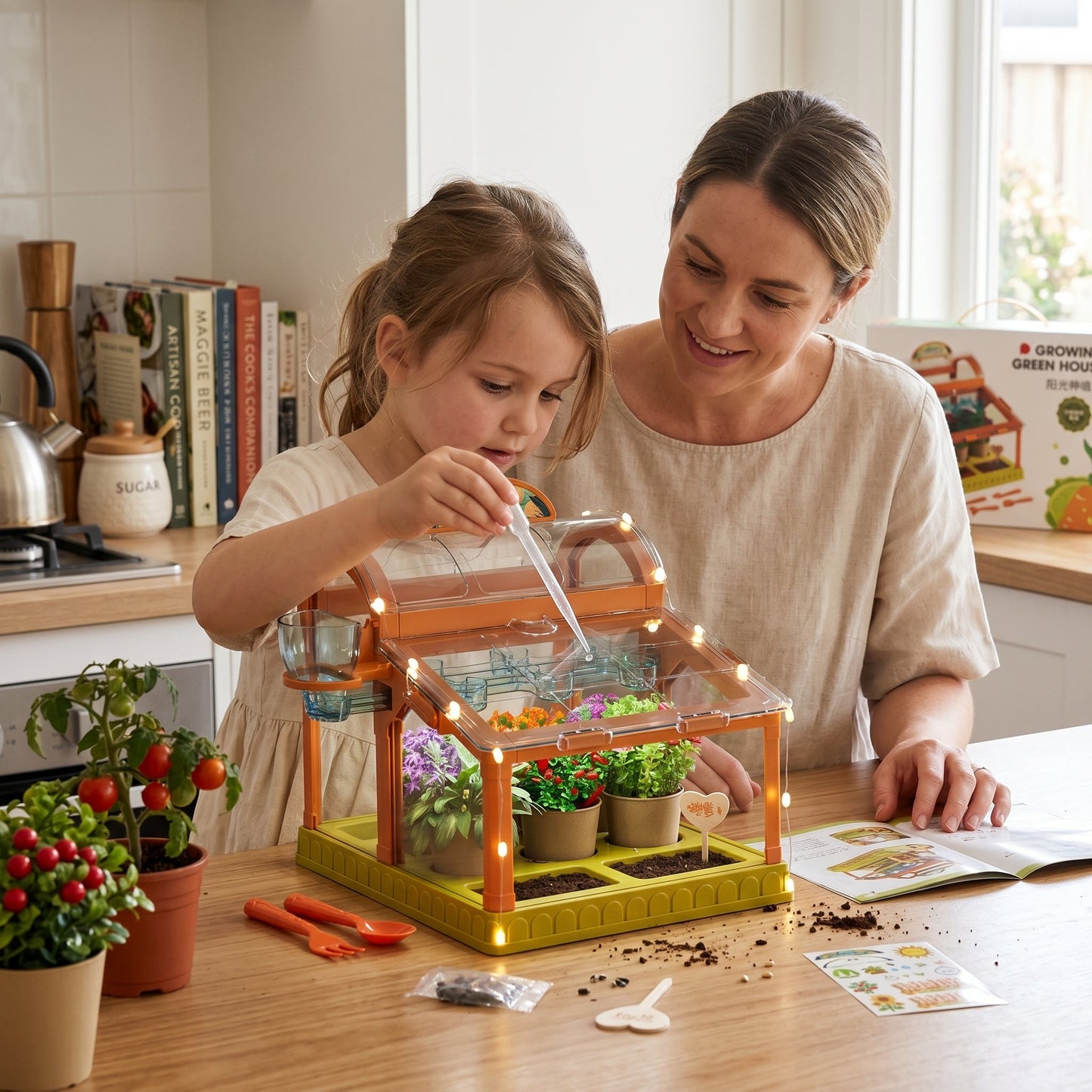 Kids Mini Greenhouse Kit