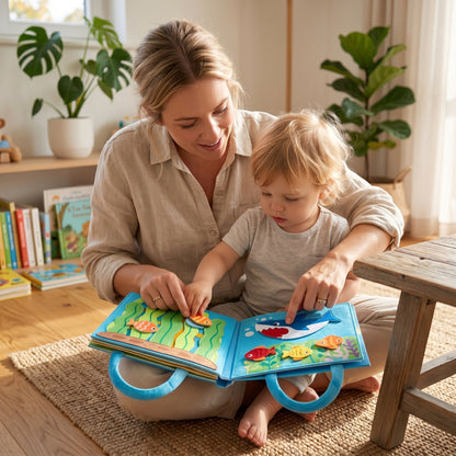 Ocean Adventure Busy Book for Toddlers