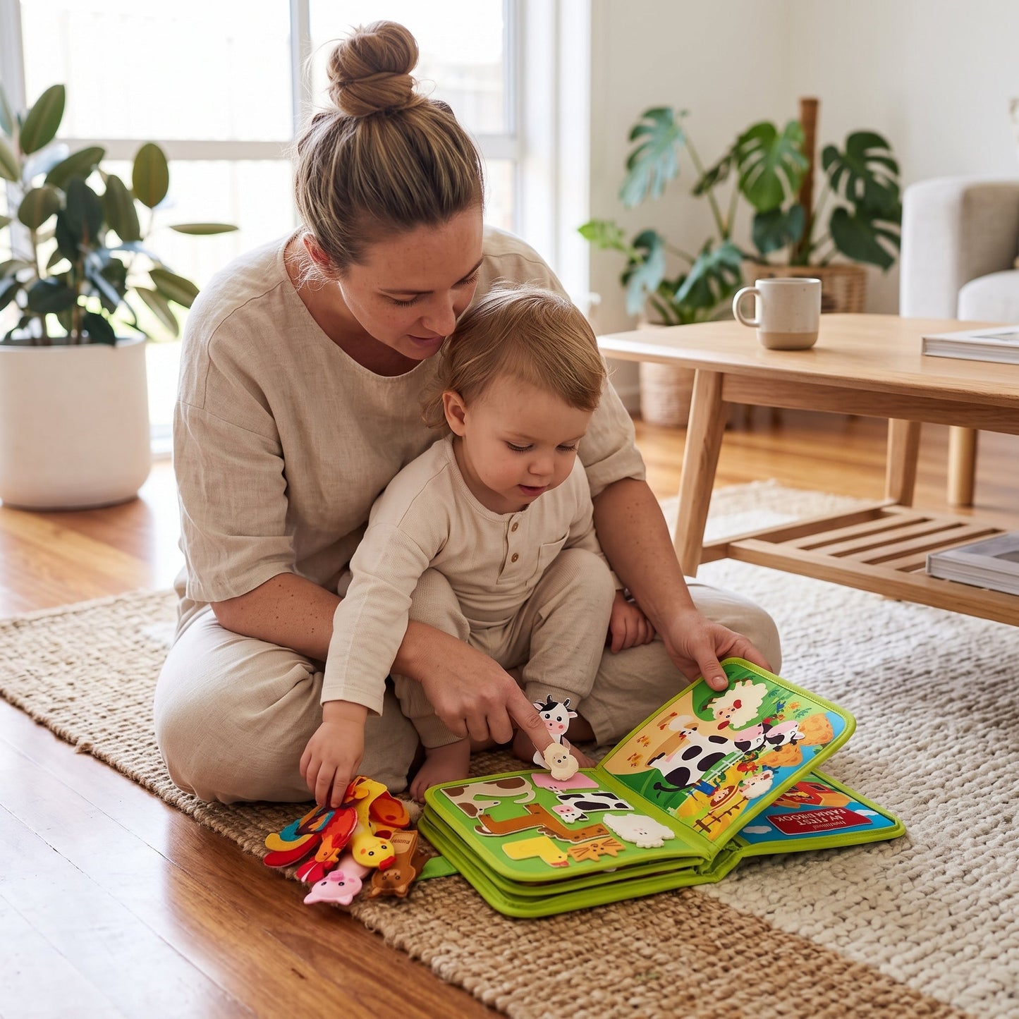 Montessori Farm Busy Book for Toddlers