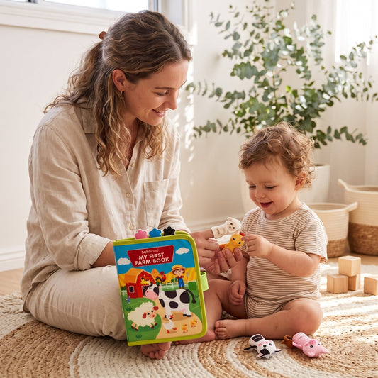 Montessori Farm Busy Book for Toddlers