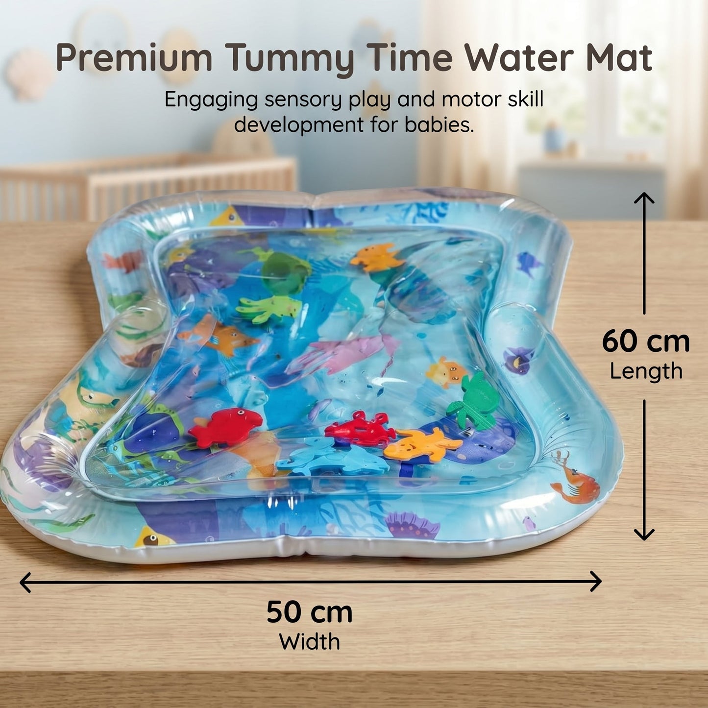 Sensory Water Play Mat for Babies