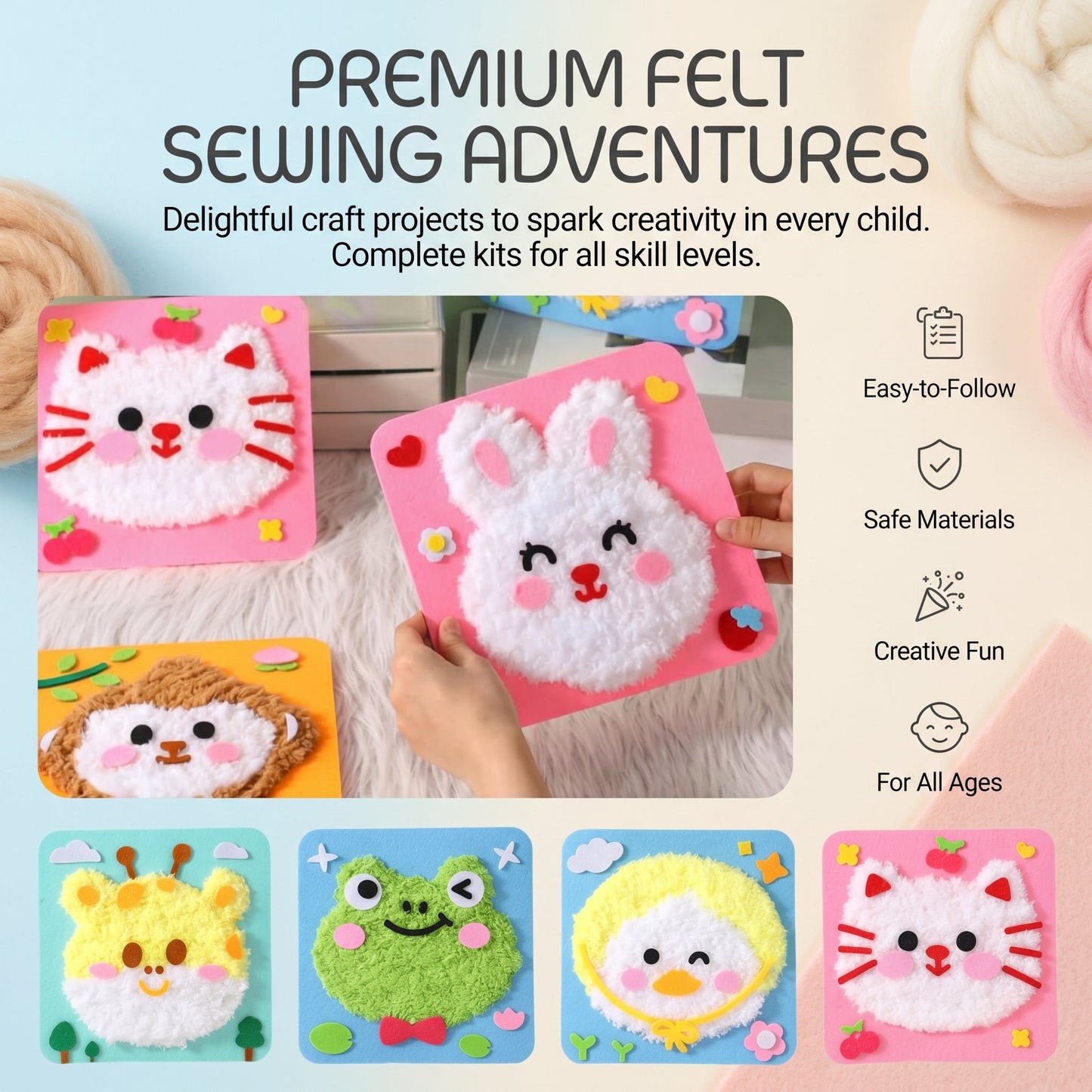Kids Sewing Craft Kit