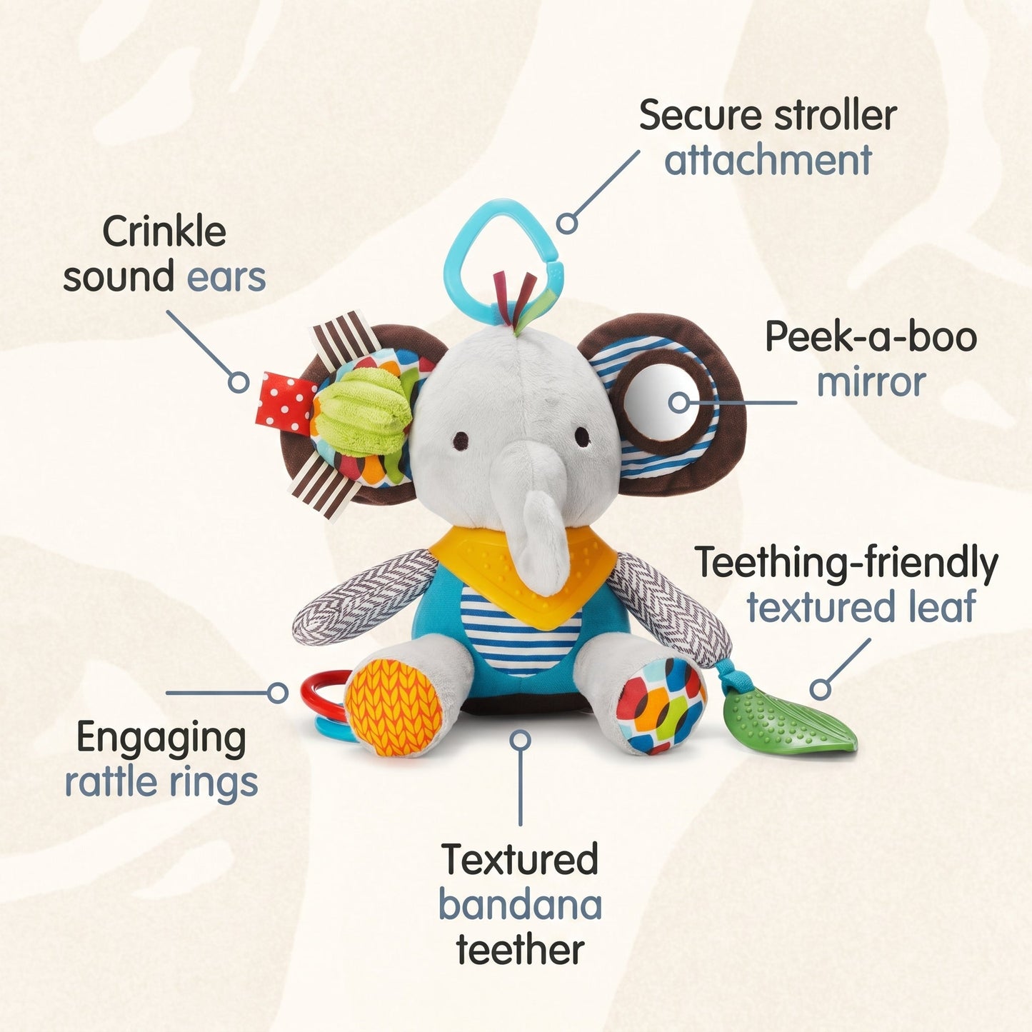Baby Sensory Animal Toy