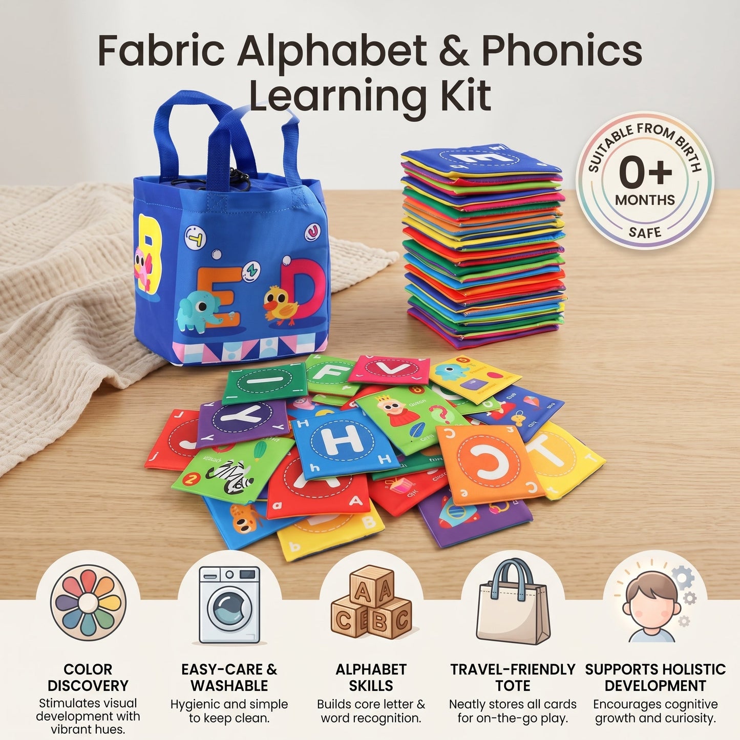 Montessori Cloth Activity Book
