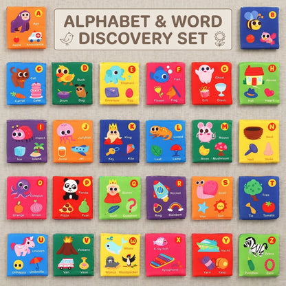 Montessori Cloth Activity Book