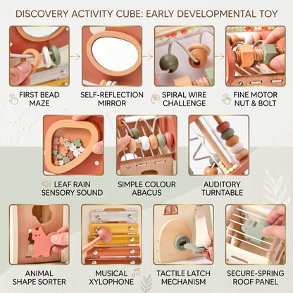 Montessori Busy Mushroom House