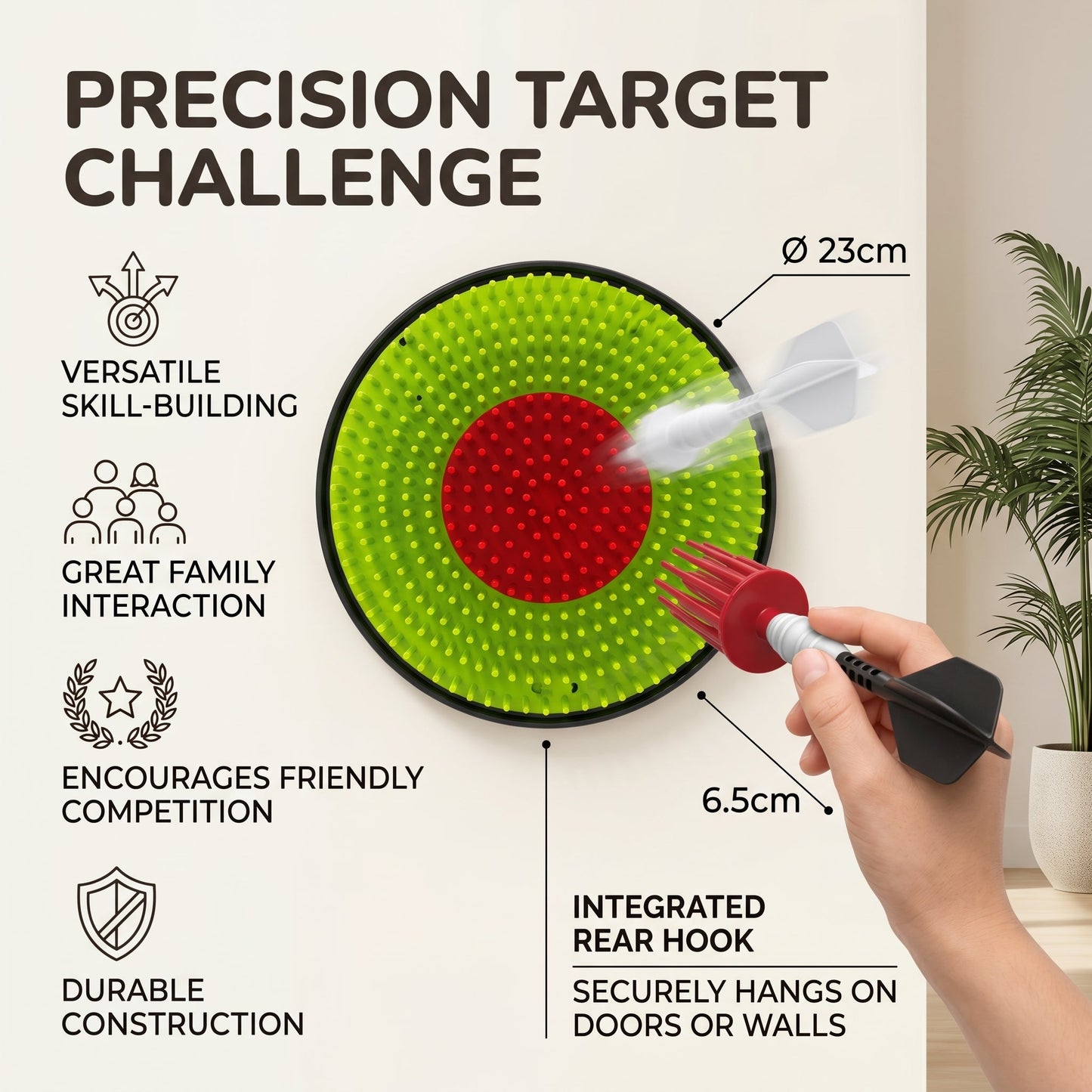 Kids Magnetic Dart Board