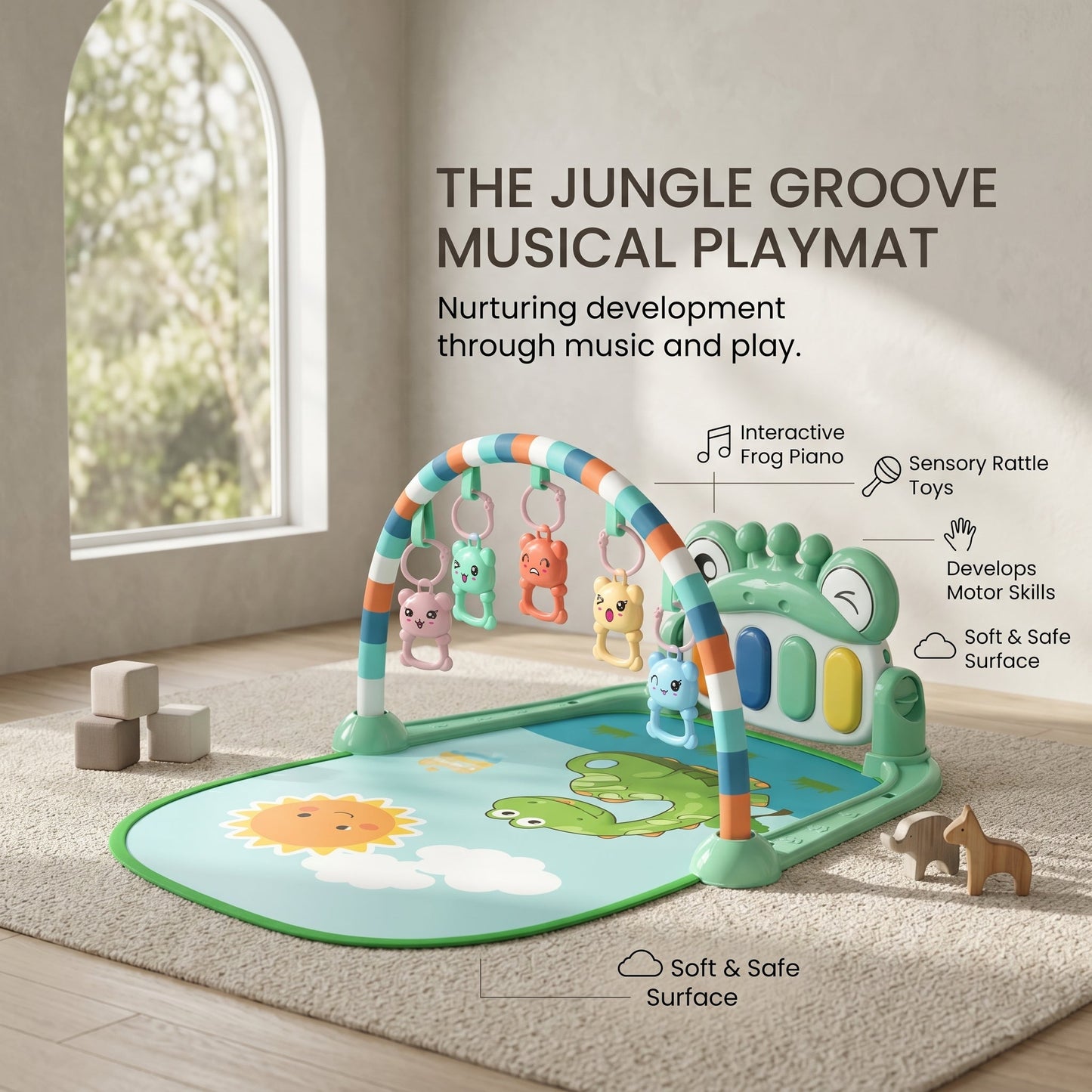Baby Piano Play Gym