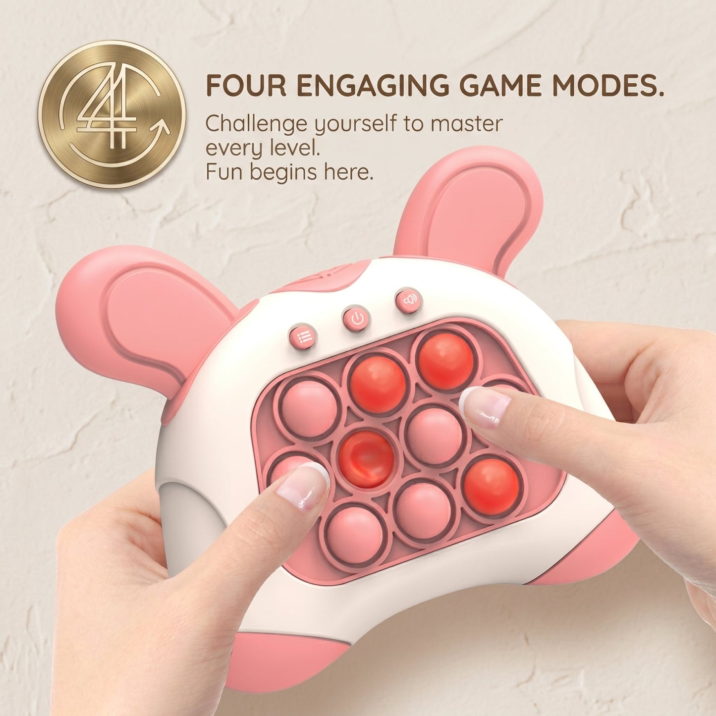Quick Push Pop Game Console