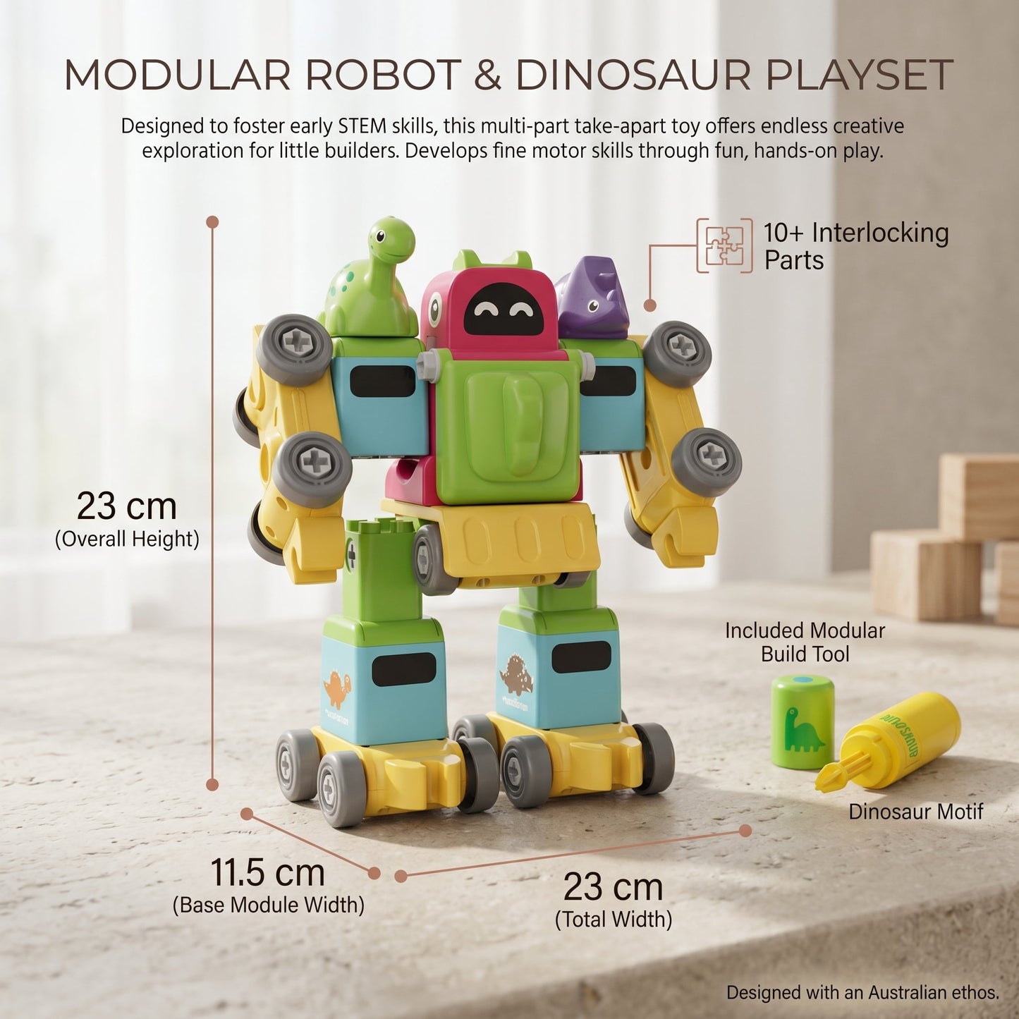5 in 1 Robot Building Kit