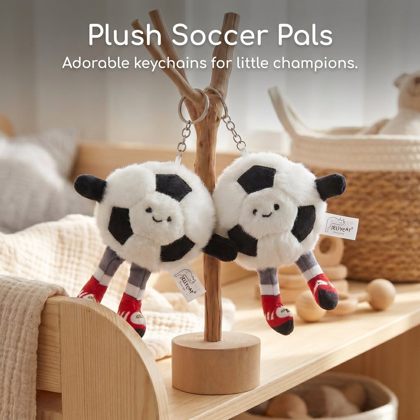 Sports Ball Keychain Plush