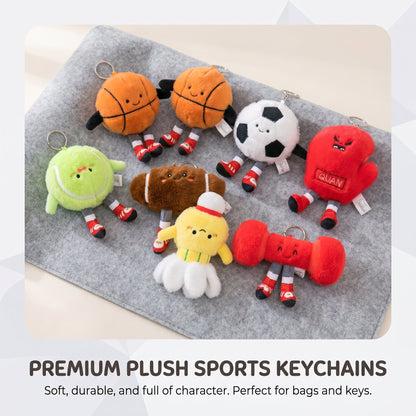 Sports Ball Keychain Plush