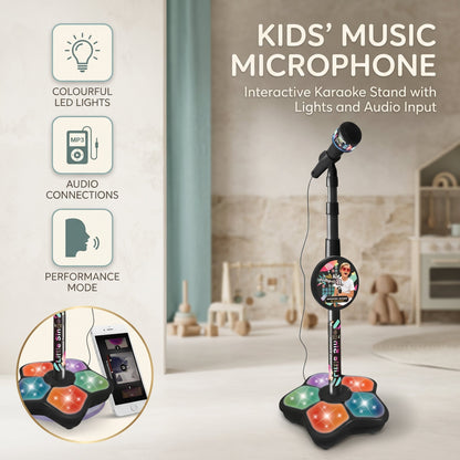 Kids Karaoke Microphone with Stand