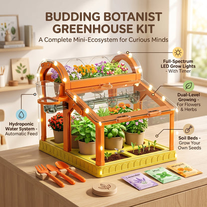 Kids Mini Greenhouse Kit