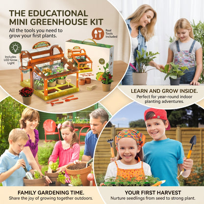 Kids Mini Greenhouse Kit