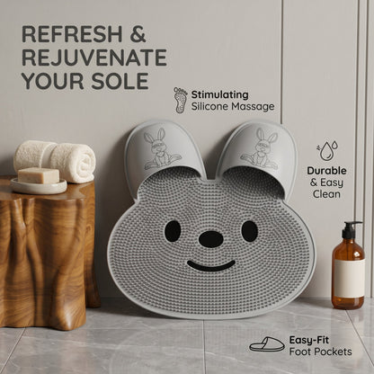 Silicone Foot Scrubber Mat