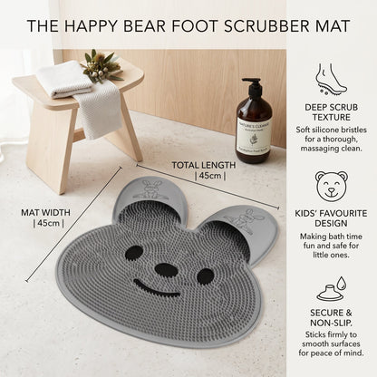 Silicone Foot Scrubber Mat
