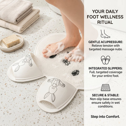 Silicone Foot Scrubber Mat