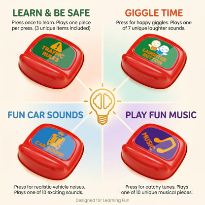 Interactive School Bus Driving Toy