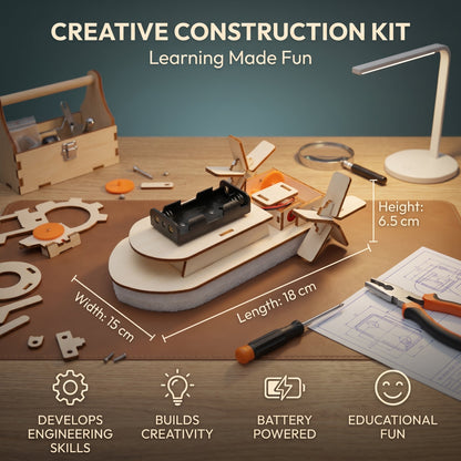 DIY Construction STEM Set for Kids