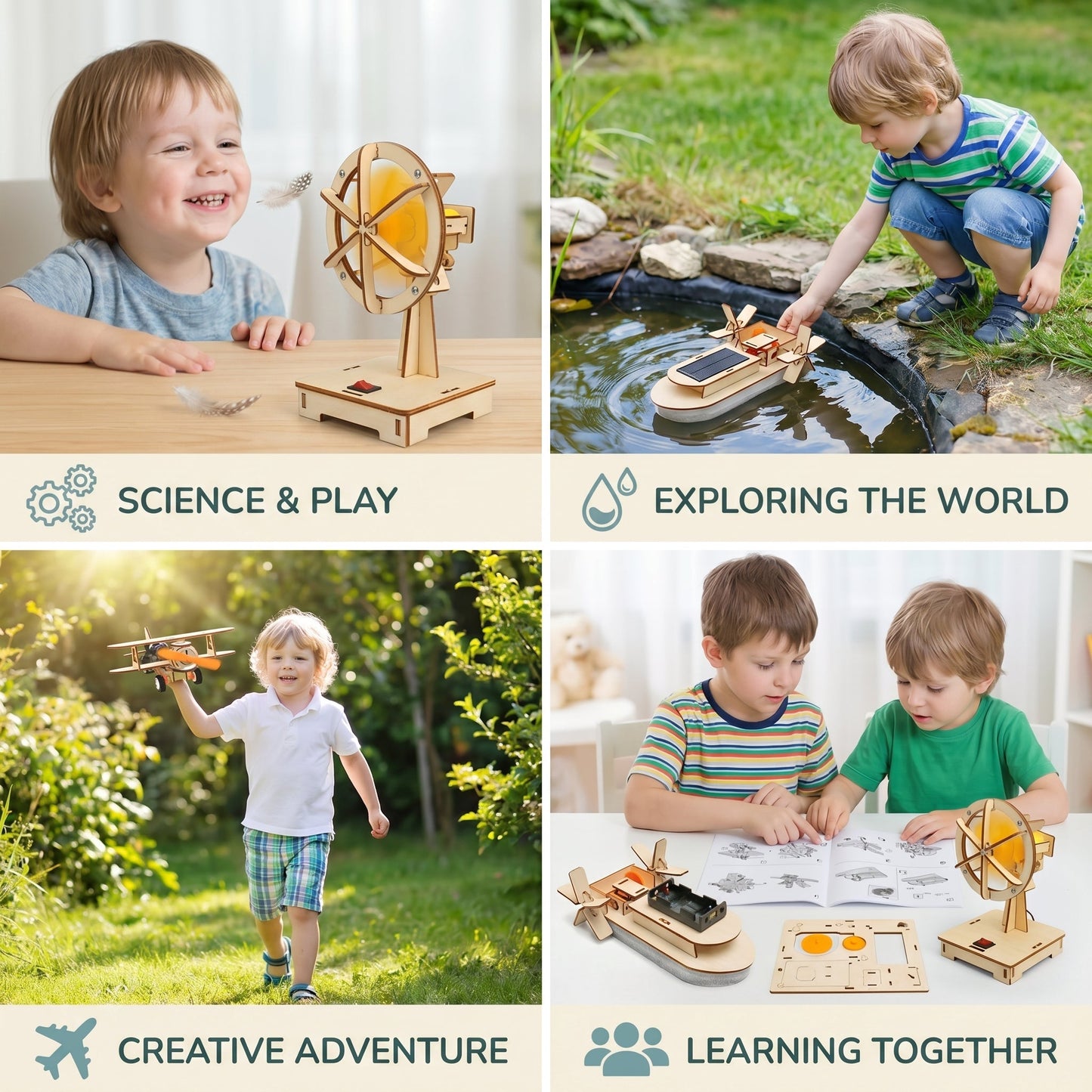 DIY Construction STEM Set for Kids