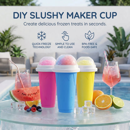 Freeze & Squeeze Homemade Slushy Cup