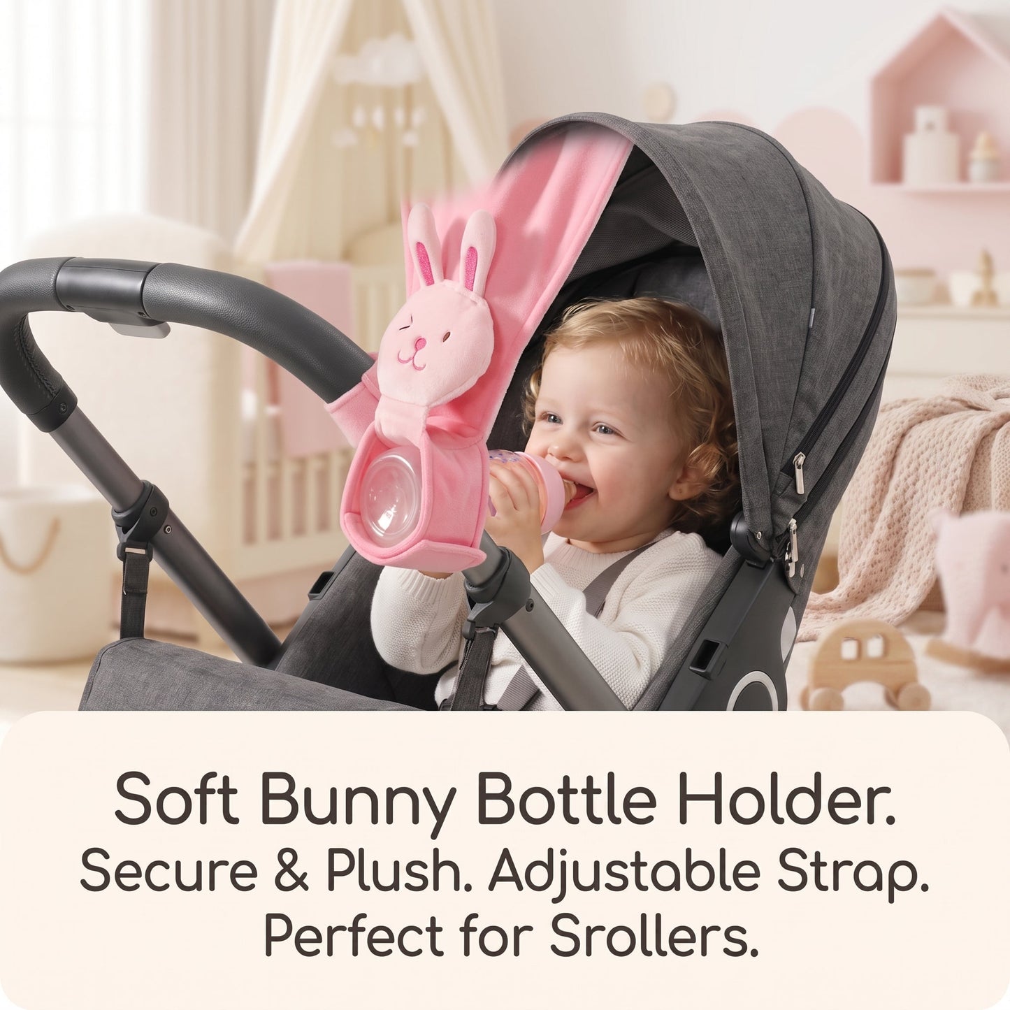 Adjustable Baby Bottle Holder for Hands-Free Feeding