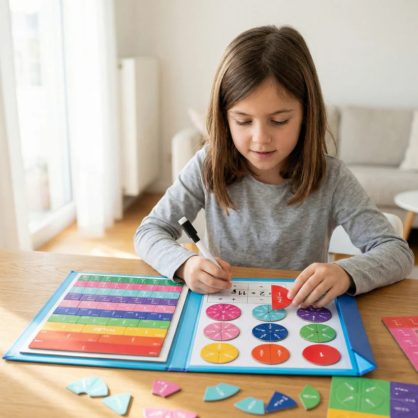Montessori Fraction Puzzle