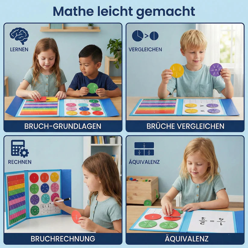 Montessori Fraction Puzzle