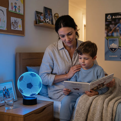 3D Soccer Night Light