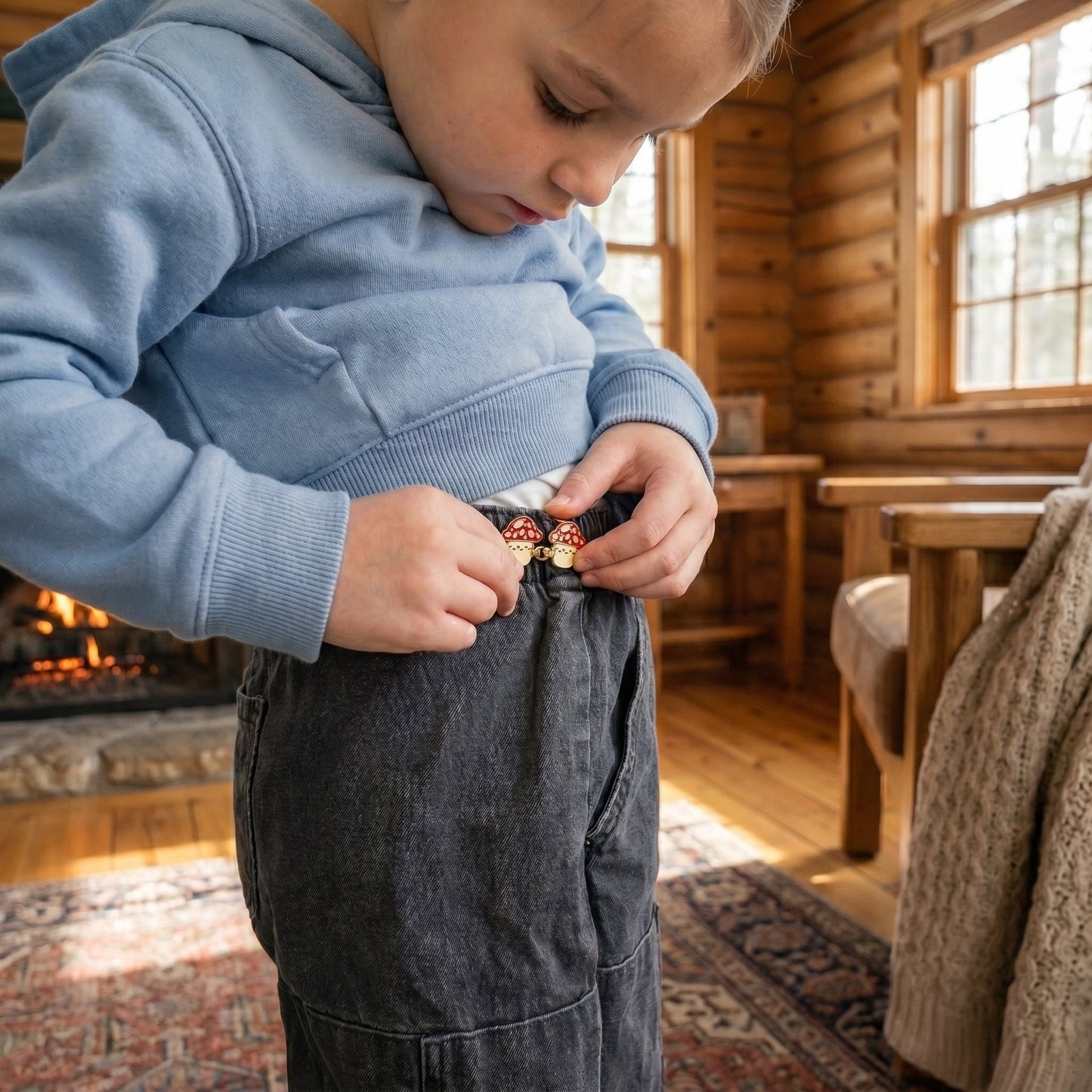 Kids Waist Tightening Buttons