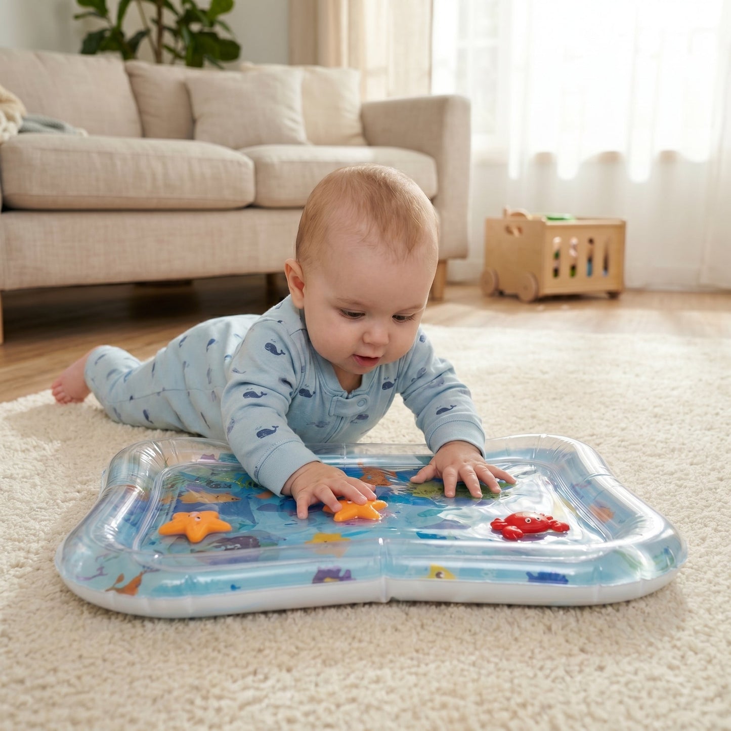 Sensory Water Play Mat for Babies