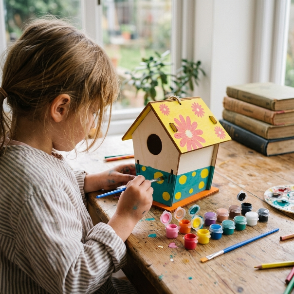 DIY Birdhouse Painting Kit