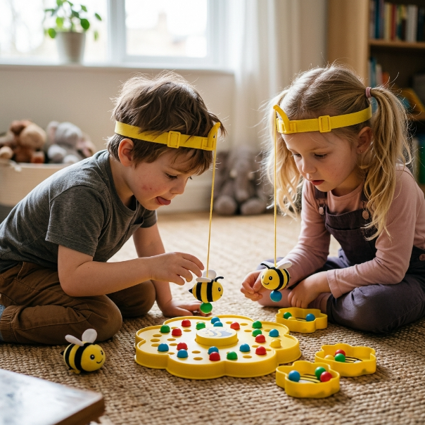 Magnetic Bee Fishing Game