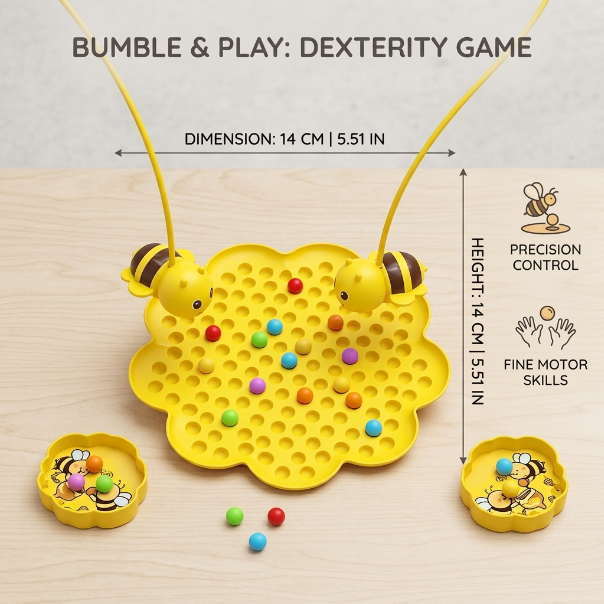 Magnetic Bee Fishing Game
