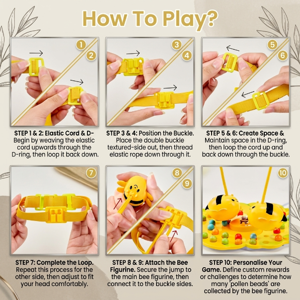 Magnetic Bee Fishing Game