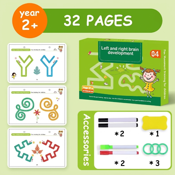 Reusable Magic Practice Book Set
